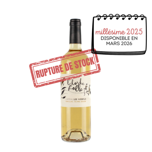 L'Herbe Folle blanc doux 2023