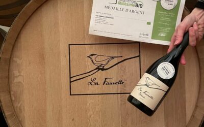 Médaille d’argent 🥈 pour La Fauvette Noire – millésime 2022 au Challenge Millésime BIO 2026 !