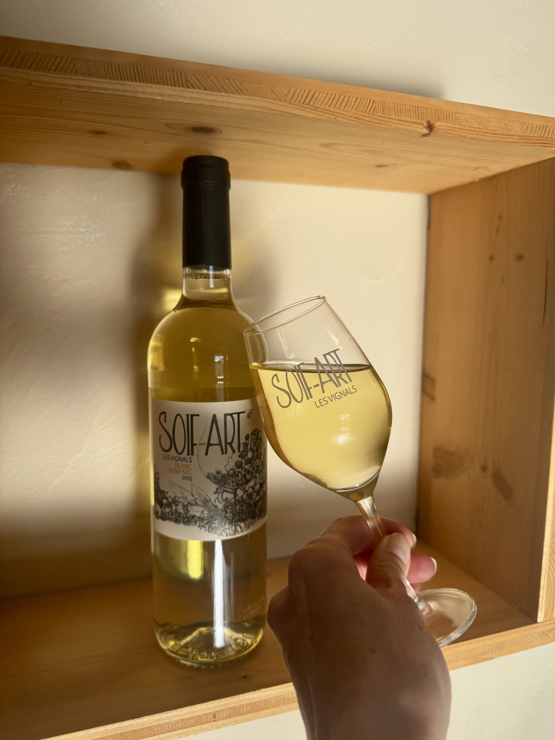 SOIF-ART blanc demi-sec : enfin disponible !