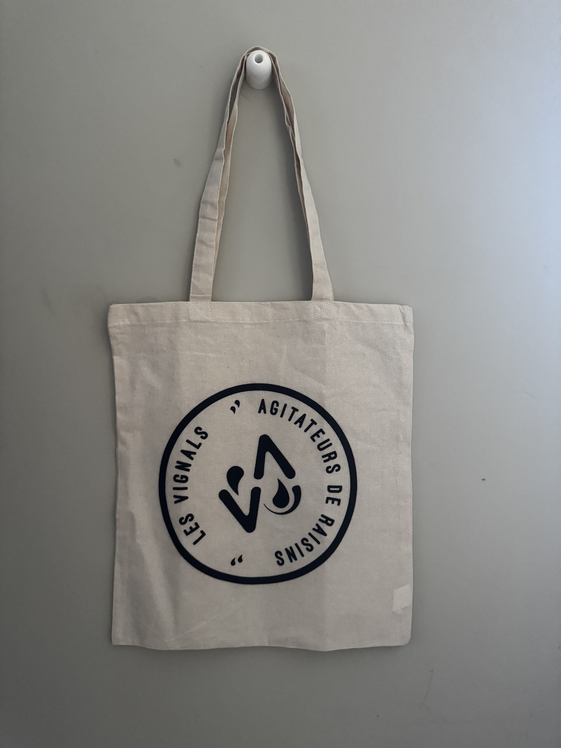 TOTE BAG "Les Vignals - Agitateurs de raisins"