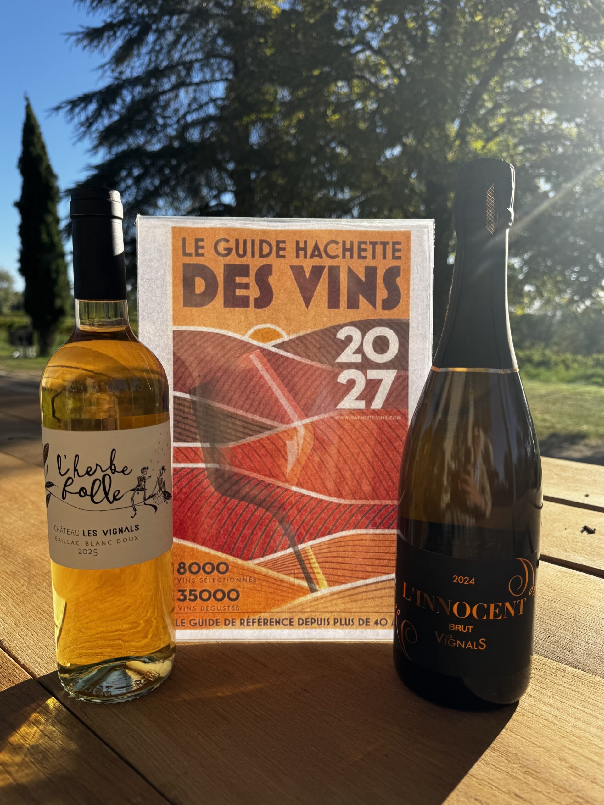 Deux cuvées du Domaine Les Vignals distinguées d’une étoile dans le Guide Hachette des Vins 2027 ⭐